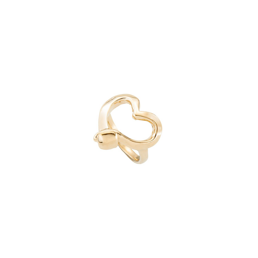 STRAIGHT TO THE HEART GOLD RING - Kingfisher Road - Online Boutique