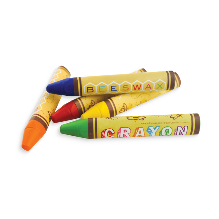 12 COUNT-BRILLIANT BEE CRAYONS - Kingfisher Road - Online Boutique