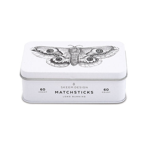 MOTH CITRONELLA MATCH TIN - Kingfisher Road - Online Boutique