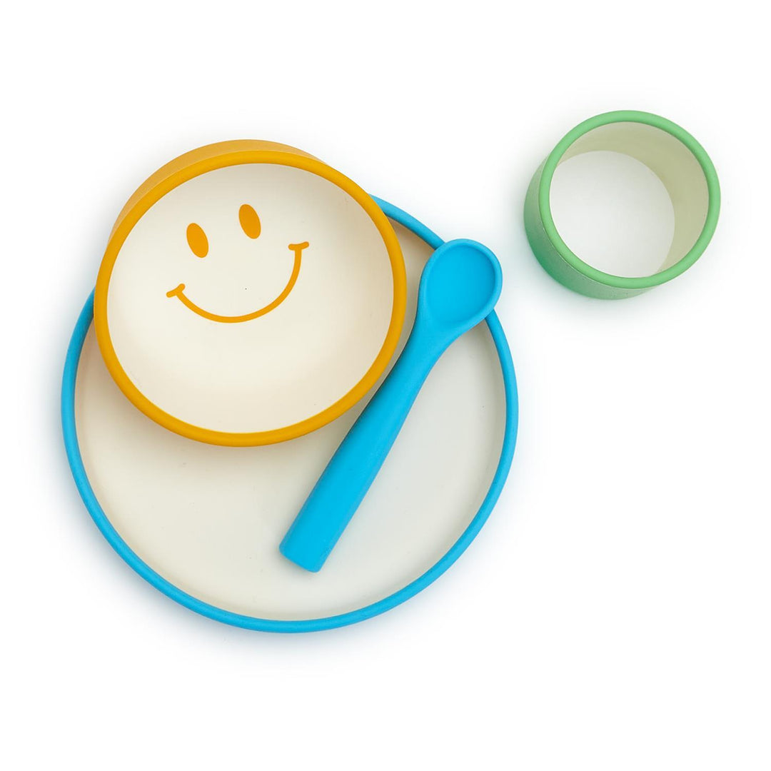 SILICONE MEAL TIME SET