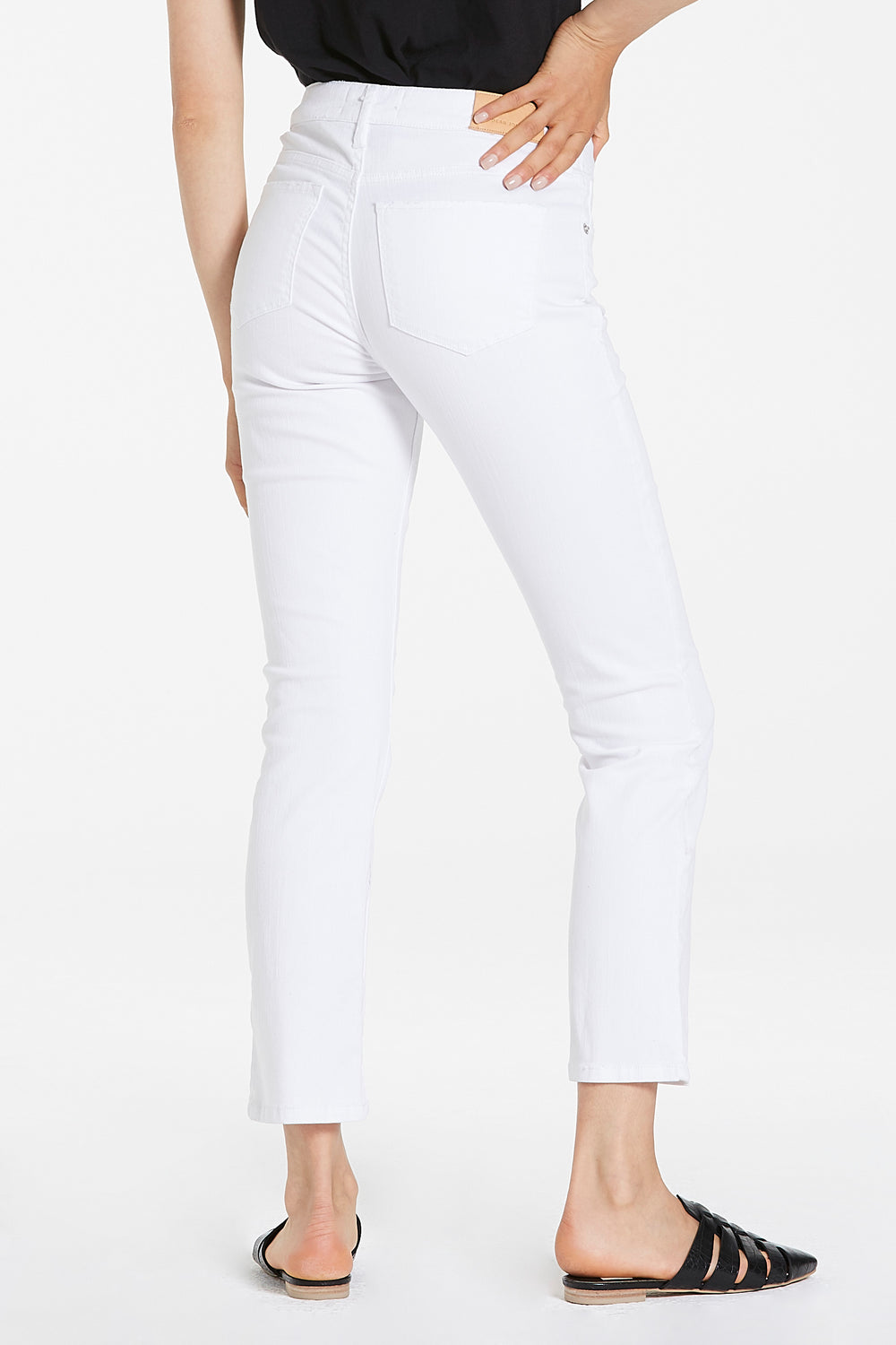 OPTIC WHITE BLAIRE SLIM STRAIGHT - Kingfisher Road - Online Boutique