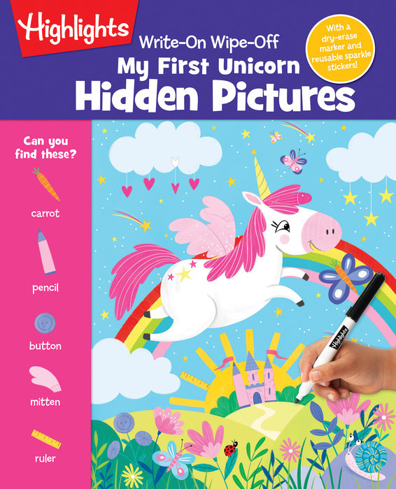 WOWO MY FIRST UNICORN HIDDEN PICTURES - Kingfisher Road - Online Boutique
