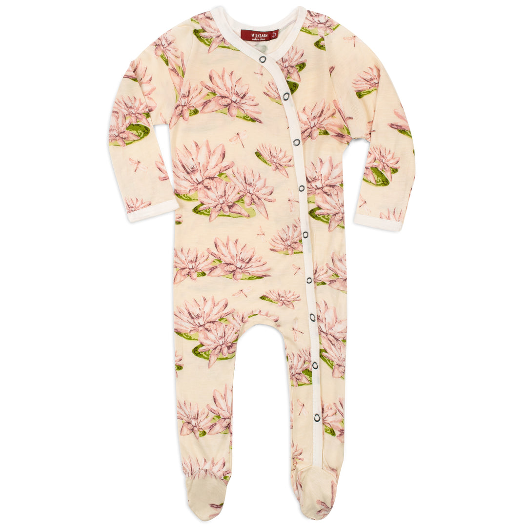 BAMBOO FT'D ROMPER WATER LILY - Kingfisher Road - Online Boutique