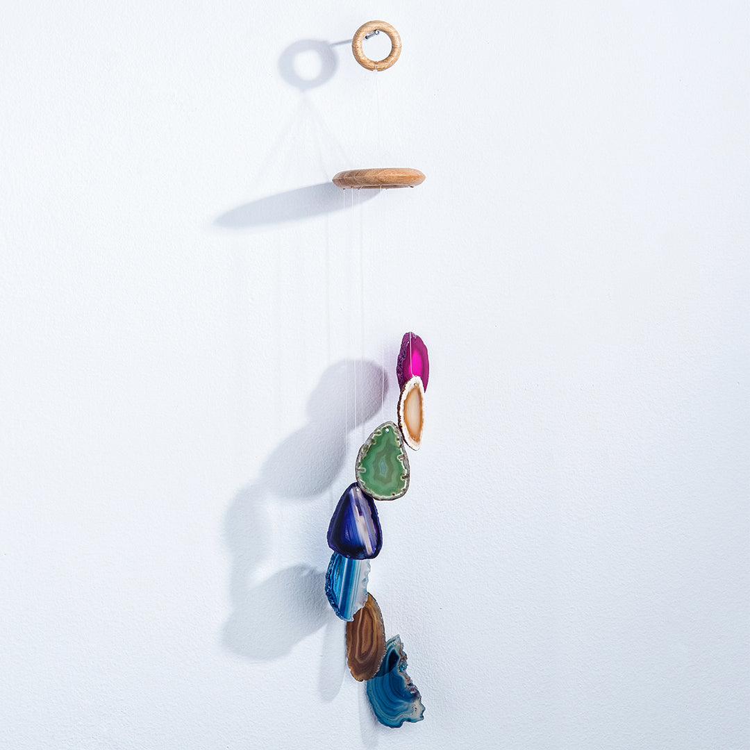 MINI AGATE WIND CHIMES - Kingfisher Road - Online Boutique