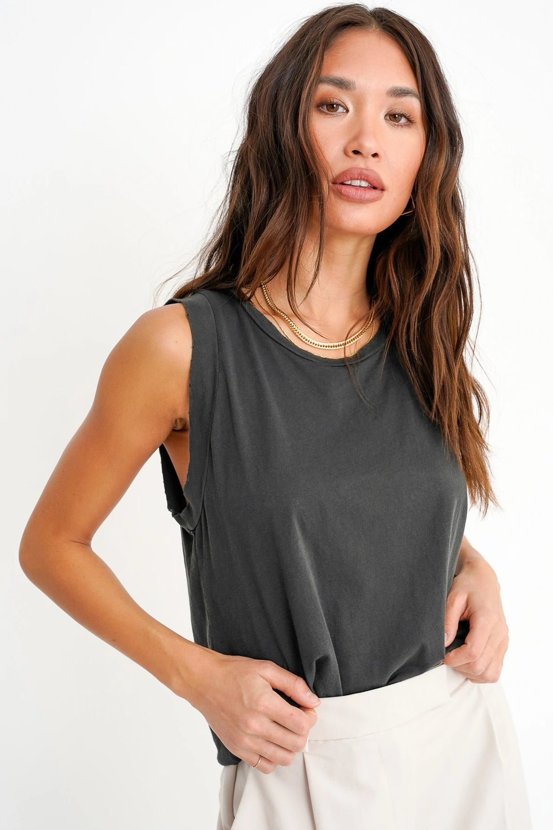 DW BLACK NO STOPPIN ME TANK - Kingfisher Road - Online Boutique