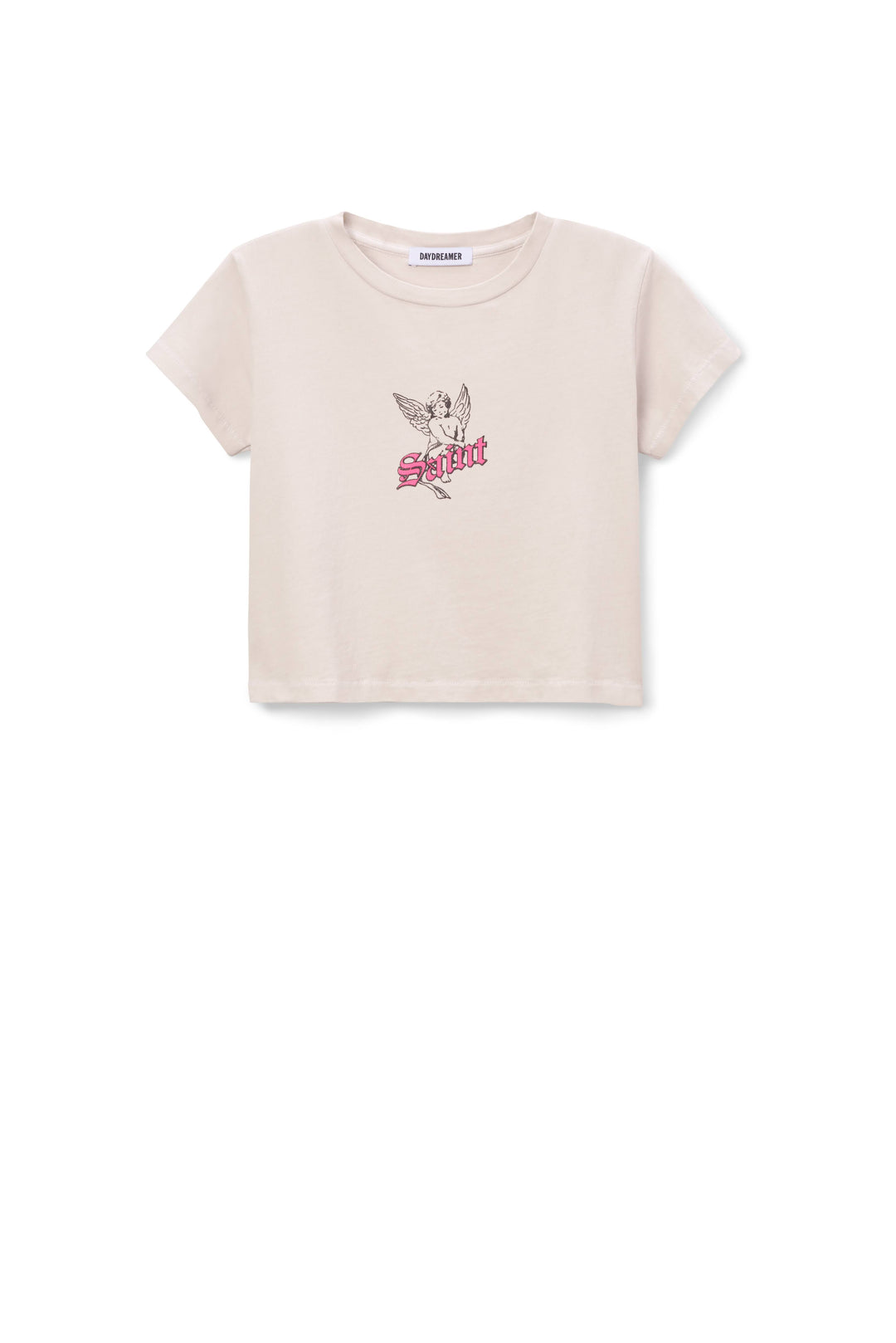 SAINT CAMP TEE-DIRTY WHITE - Kingfisher Road - Online Boutique