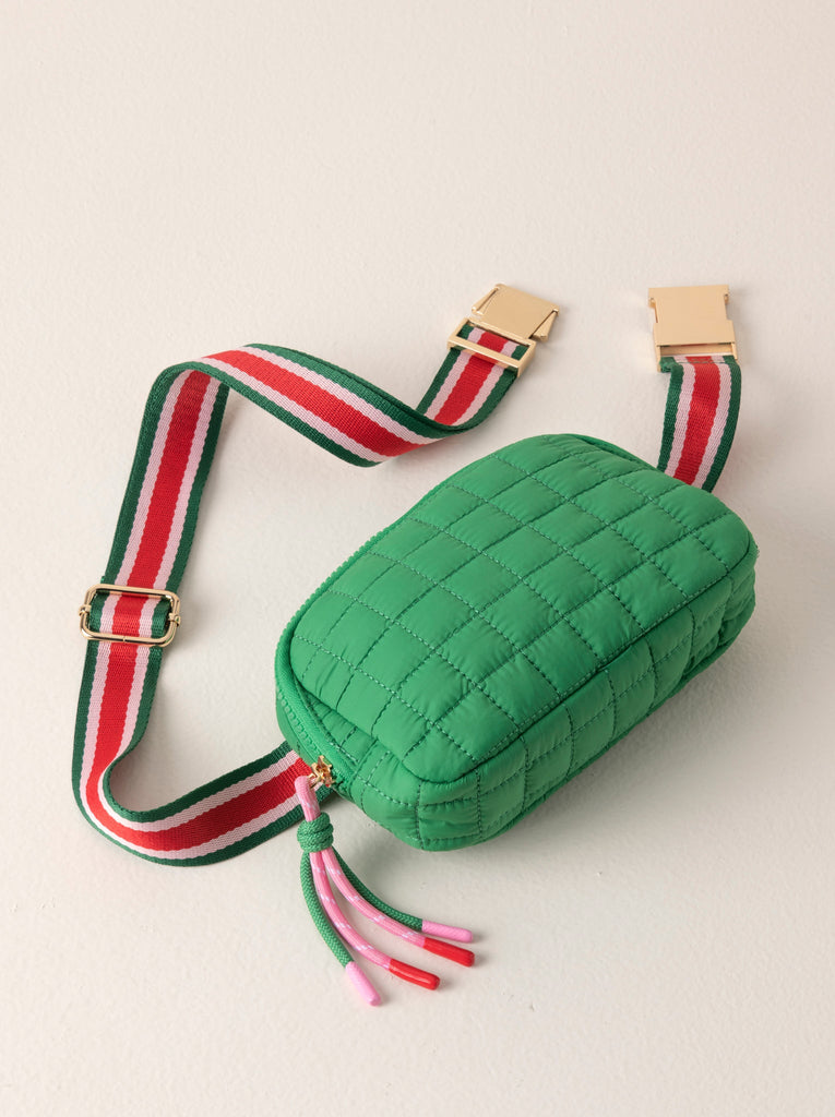 EZRA BELT BAG-GREEN - Kingfisher Road - Online Boutique