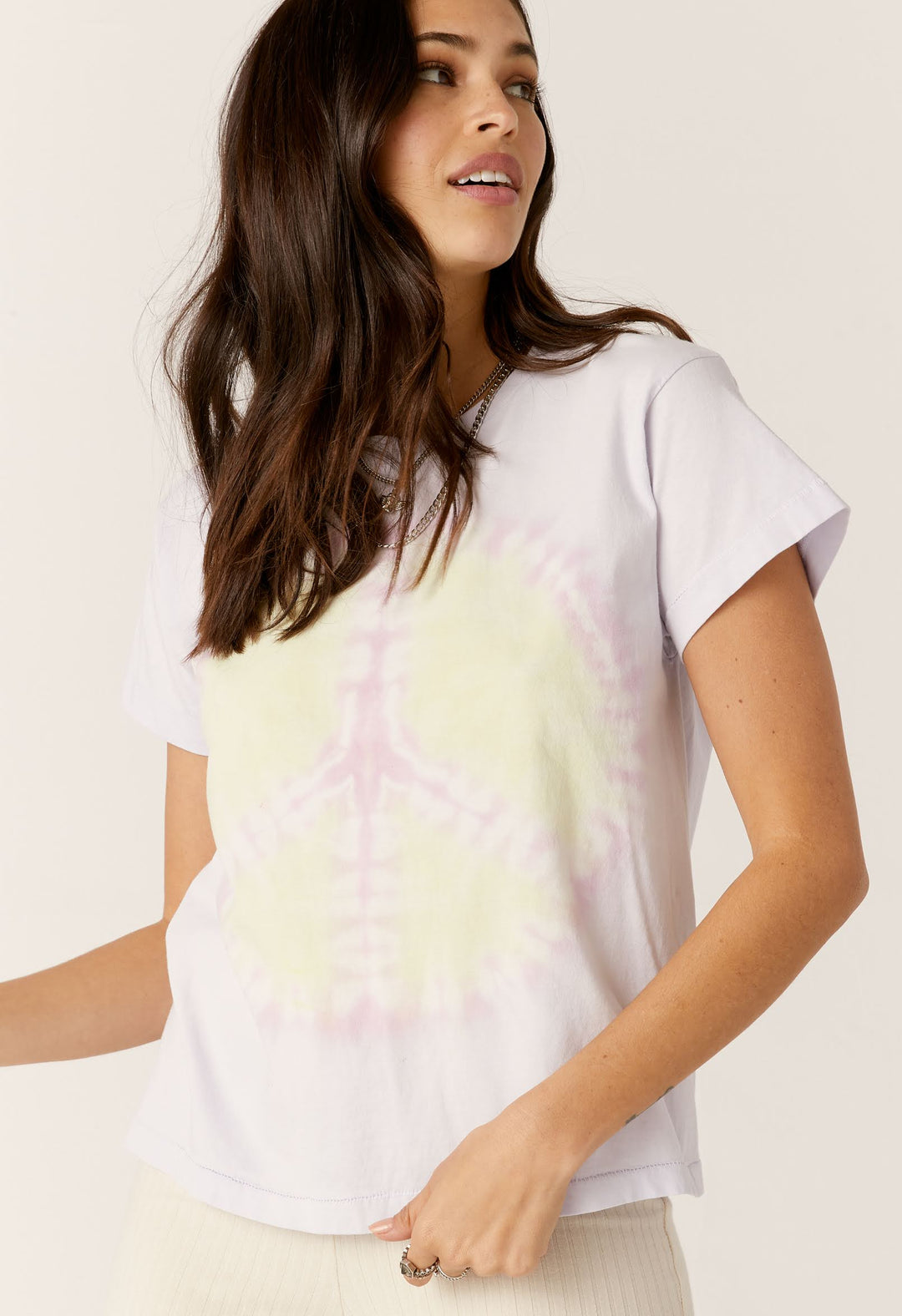 DAWN PEACE TIE DYE TEE - Kingfisher Road - Online Boutique