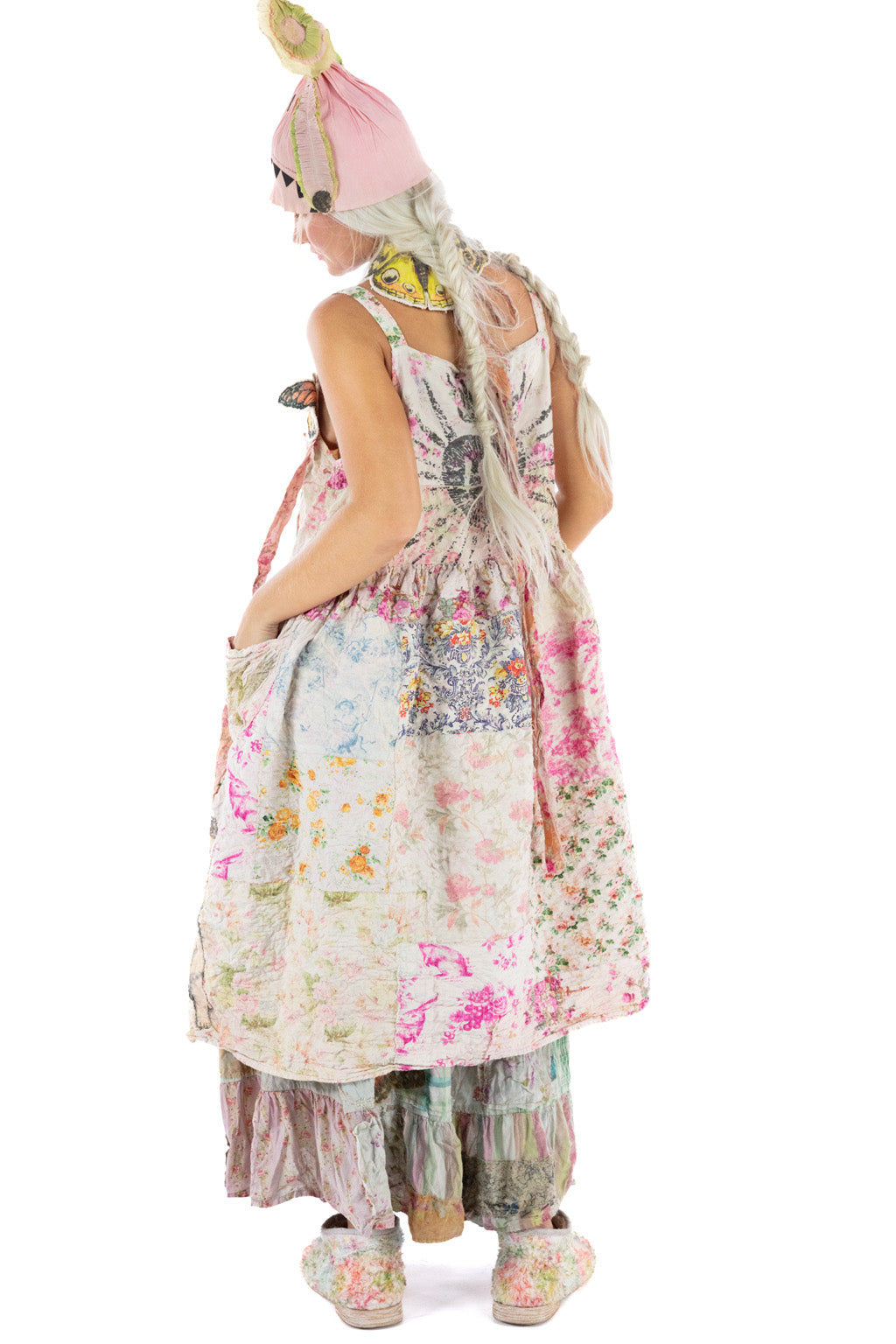 PATCHWORK MIELAH SLIP DRESS-FAIRYLAND - Kingfisher Road - Online Boutique
