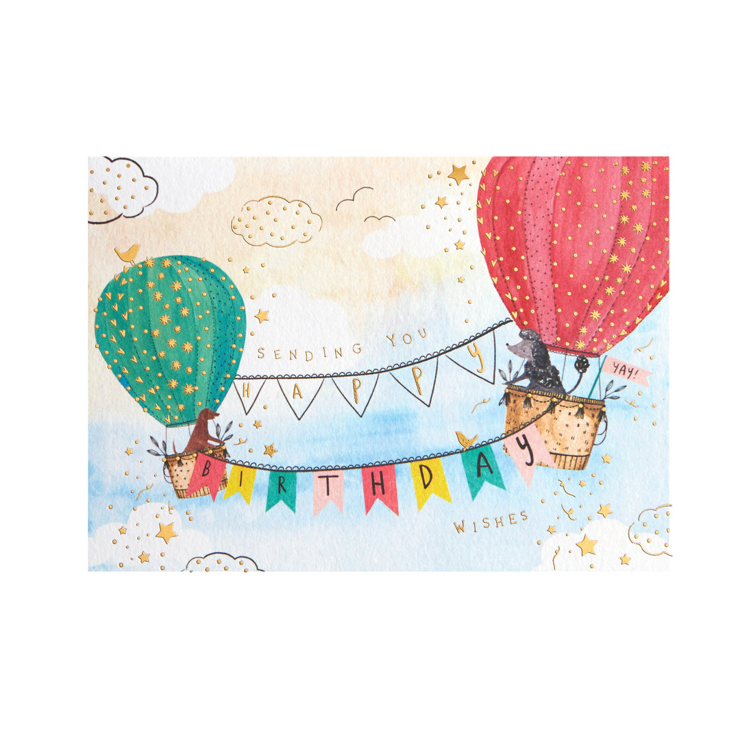TWO HOT AIR BALLOONS BIRTHDAY - Kingfisher Road - Online Boutique