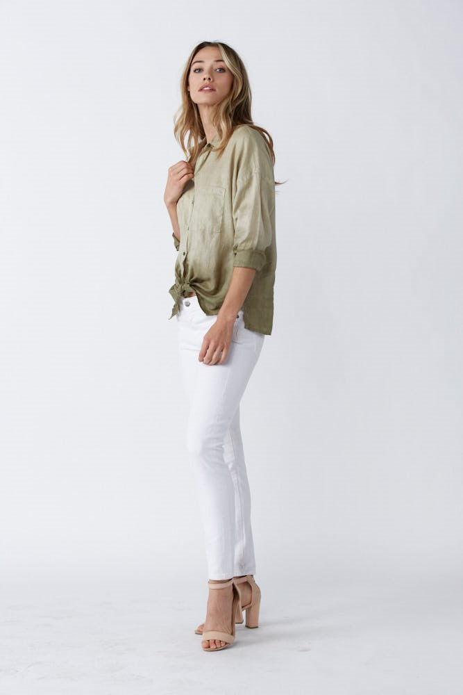 OMBRE BUTTON DOWN SHIRT - Kingfisher Road - Online Boutique