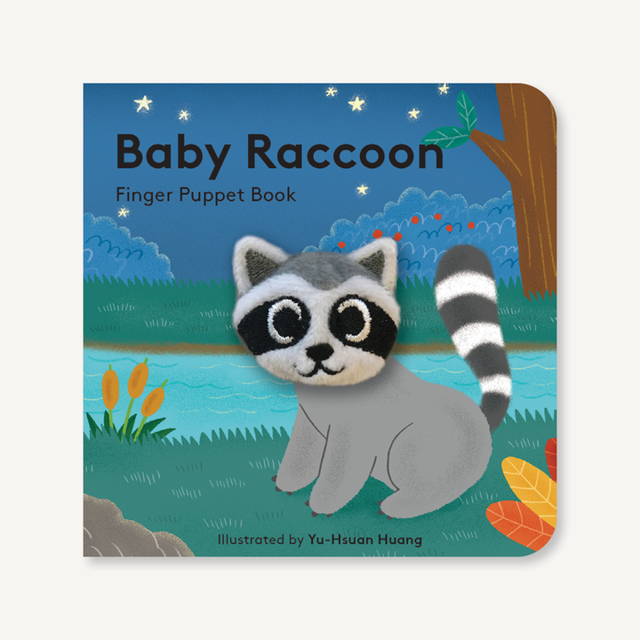 FINGER PUPPET:BABY RACOON - Kingfisher Road - Online Boutique