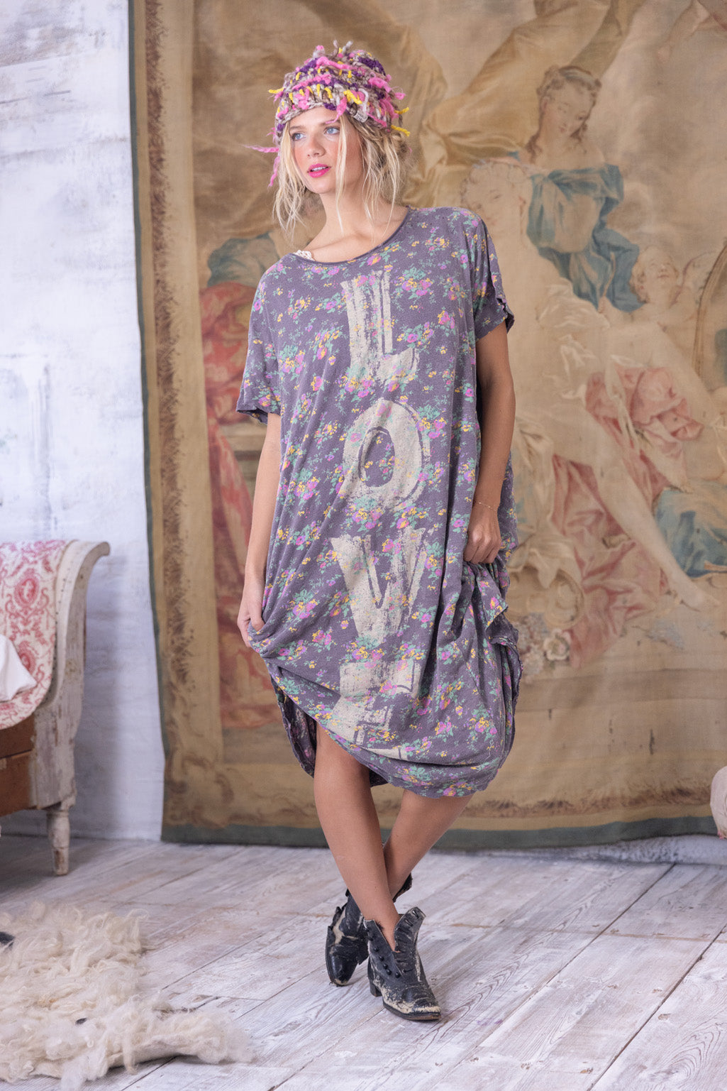 FLORAL CIRCUS LOVE T DRESS-RAMON - Kingfisher Road - Online Boutique