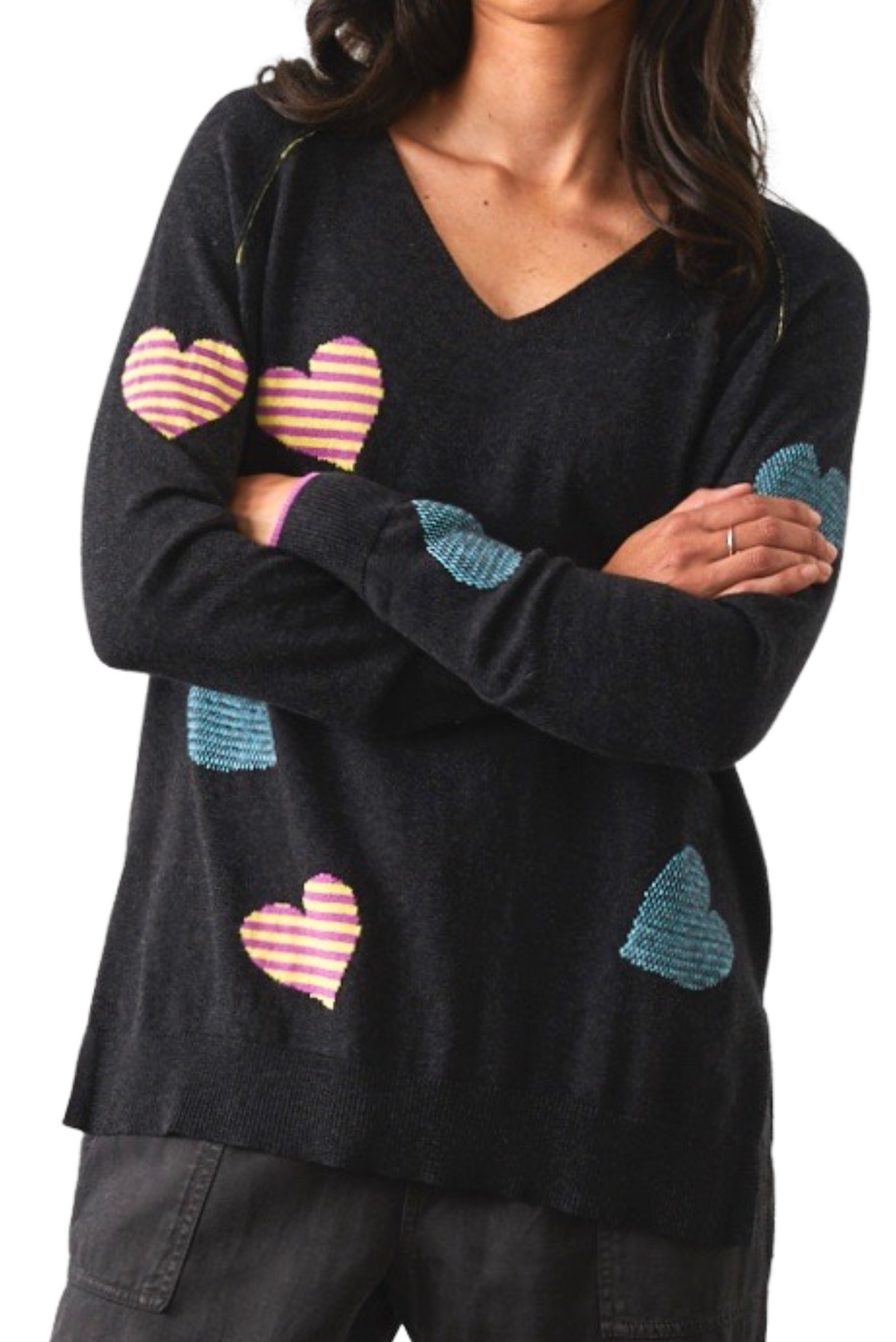 HEART SWEATER - Kingfisher Road - Online Boutique