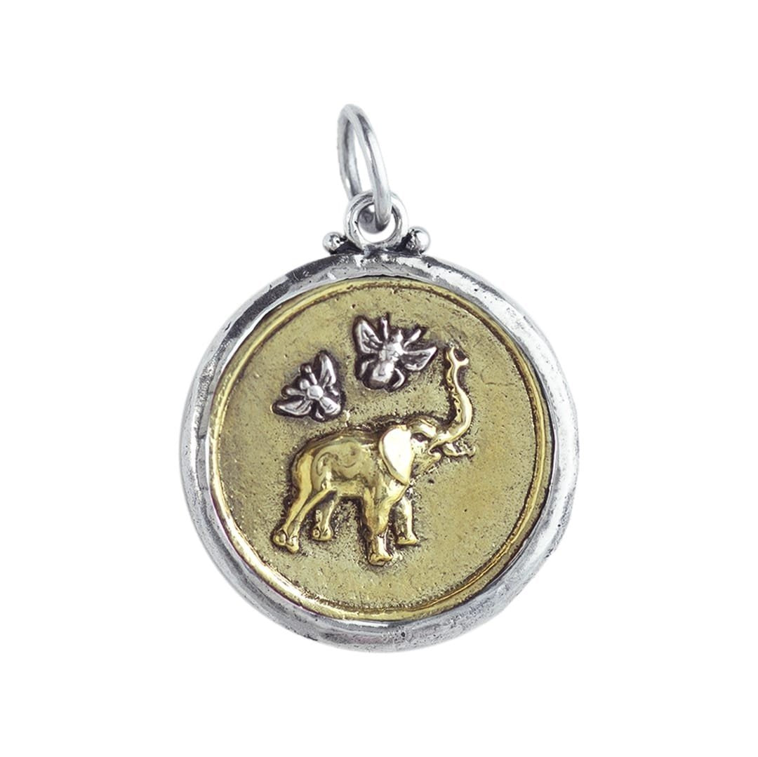 BEE SAVED ELEPHANT PENDANT - Kingfisher Road - Online Boutique