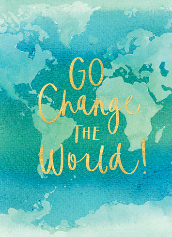 CHANGE THE WORLD - Kingfisher Road - Online Boutique