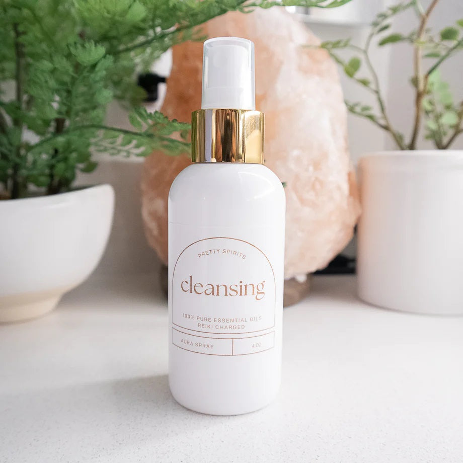 CLEANSING AURA SPRAY - 4oz - Kingfisher Road - Online Boutique