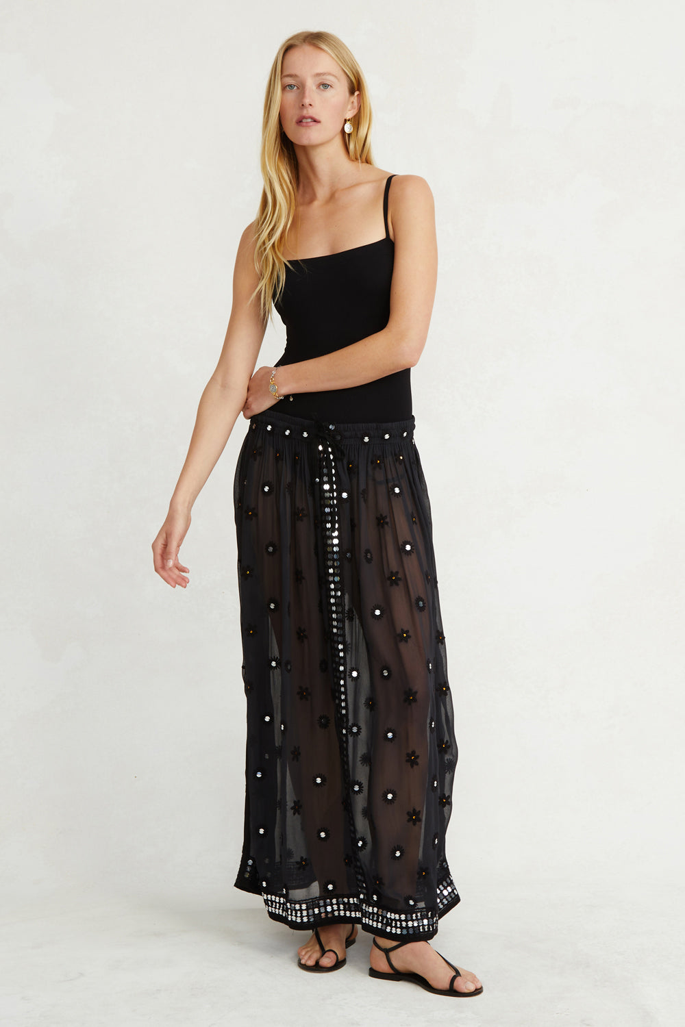 MIRROR SEQUIN DRAWSTRING DRESS - TOTAL ECLIPSE - Kingfisher Road - Online Boutique