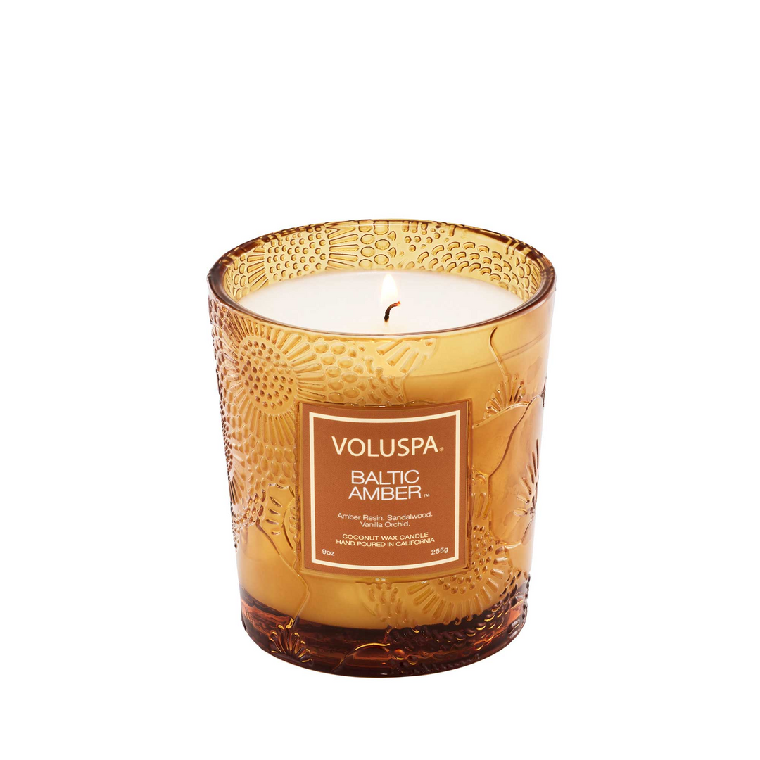 XXV 9OZ CLASSIC CANDLE BALTIC AMBER - Kingfisher Road - Online Boutique