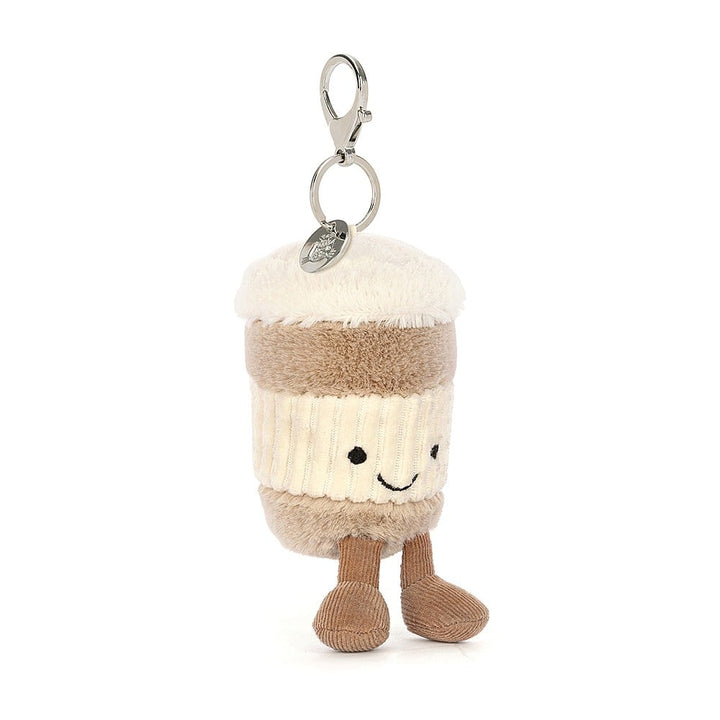 AMUSEABLE COFFEE-TO-GO BAG CHARM - Kingfisher Road - Online Boutique