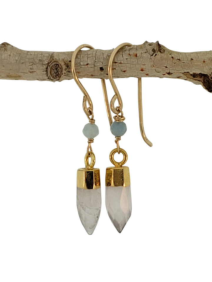 CRYSTAL EARRINGS - Kingfisher Road - Online Boutique