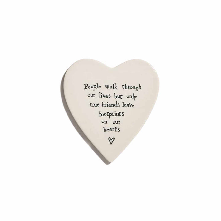 HEART SHAPED COASTER - Kingfisher Road - Online Boutique