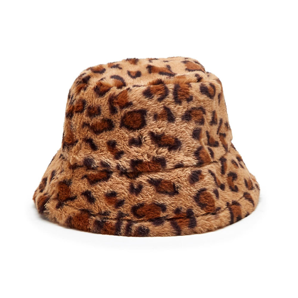 LEOPARD PRINT BUCKET HAT - Kingfisher Road - Online Boutique