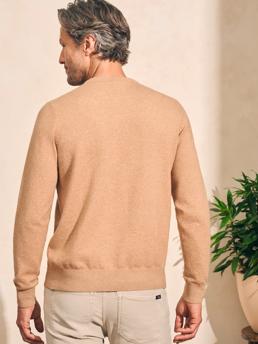 JACKSON CREW SWEATER - WHEAT HEATHER - Kingfisher Road - Online Boutique