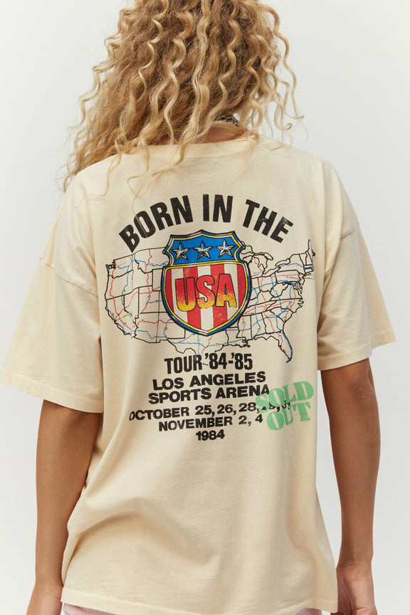 BRUCE SPRINGSTEEN BORN IN THE USA-STONE VINTAGE - Kingfisher Road - Online Boutique