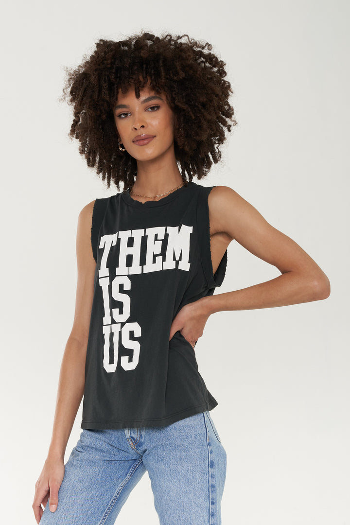 THEM IS US TANK - Kingfisher Road - Online Boutique