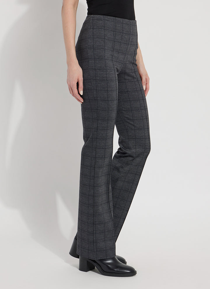 ELYSSE WIDE LEG TROUSER - HIDDEN PLAID - Kingfisher Road - Online Boutique
