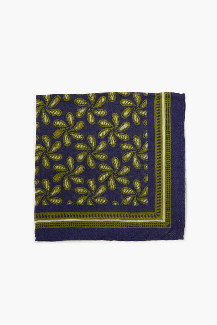 PAISLEY PRINTED BANDANA - DEEP COBALT - Kingfisher Road - Online Boutique