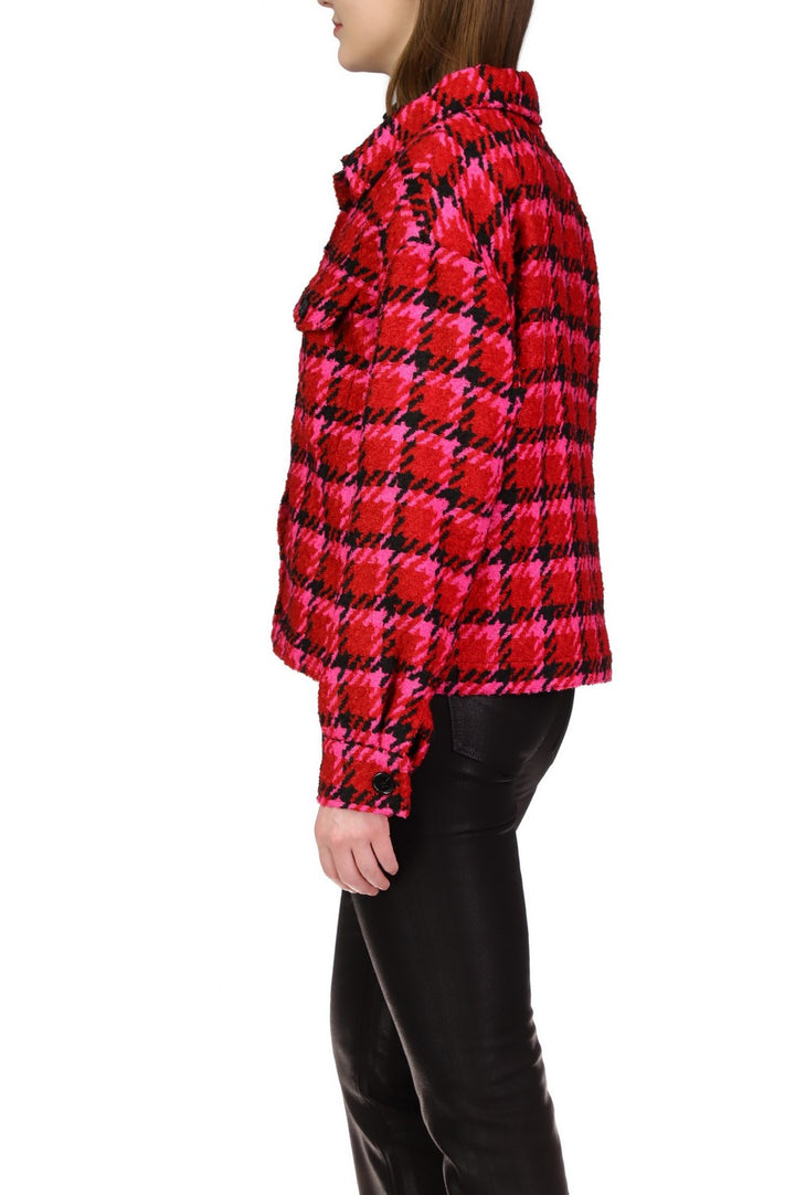 THE SHACKET - LIPSTICK RED PLAID