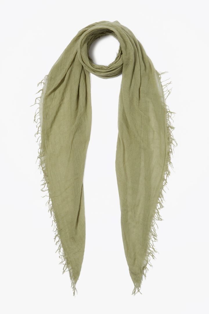 CASHMERE SILK SCARF - SAGE - Kingfisher Road - Online Boutique