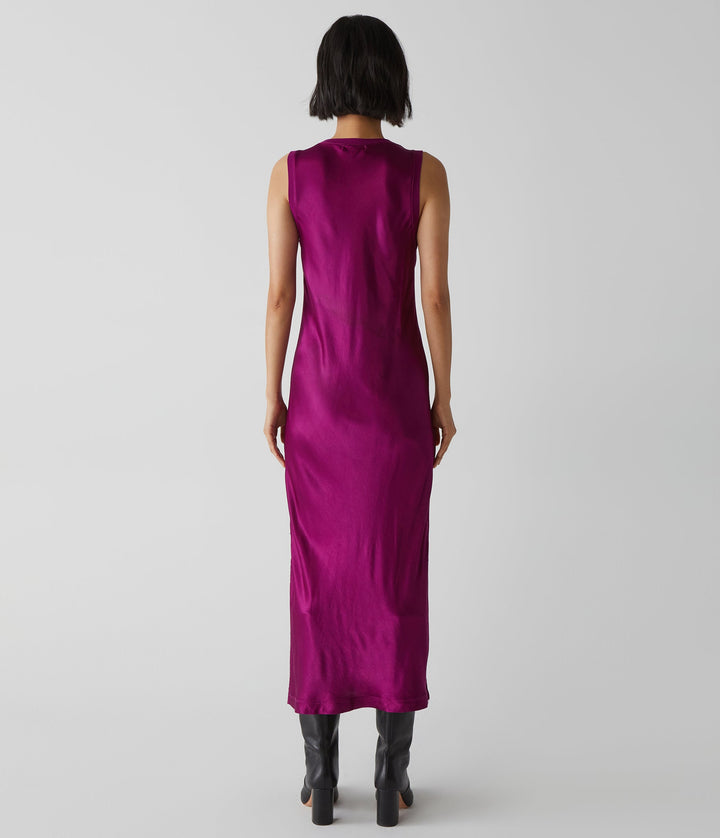 RANDI V-NECK MIDI-BERRY - Kingfisher Road - Online Boutique