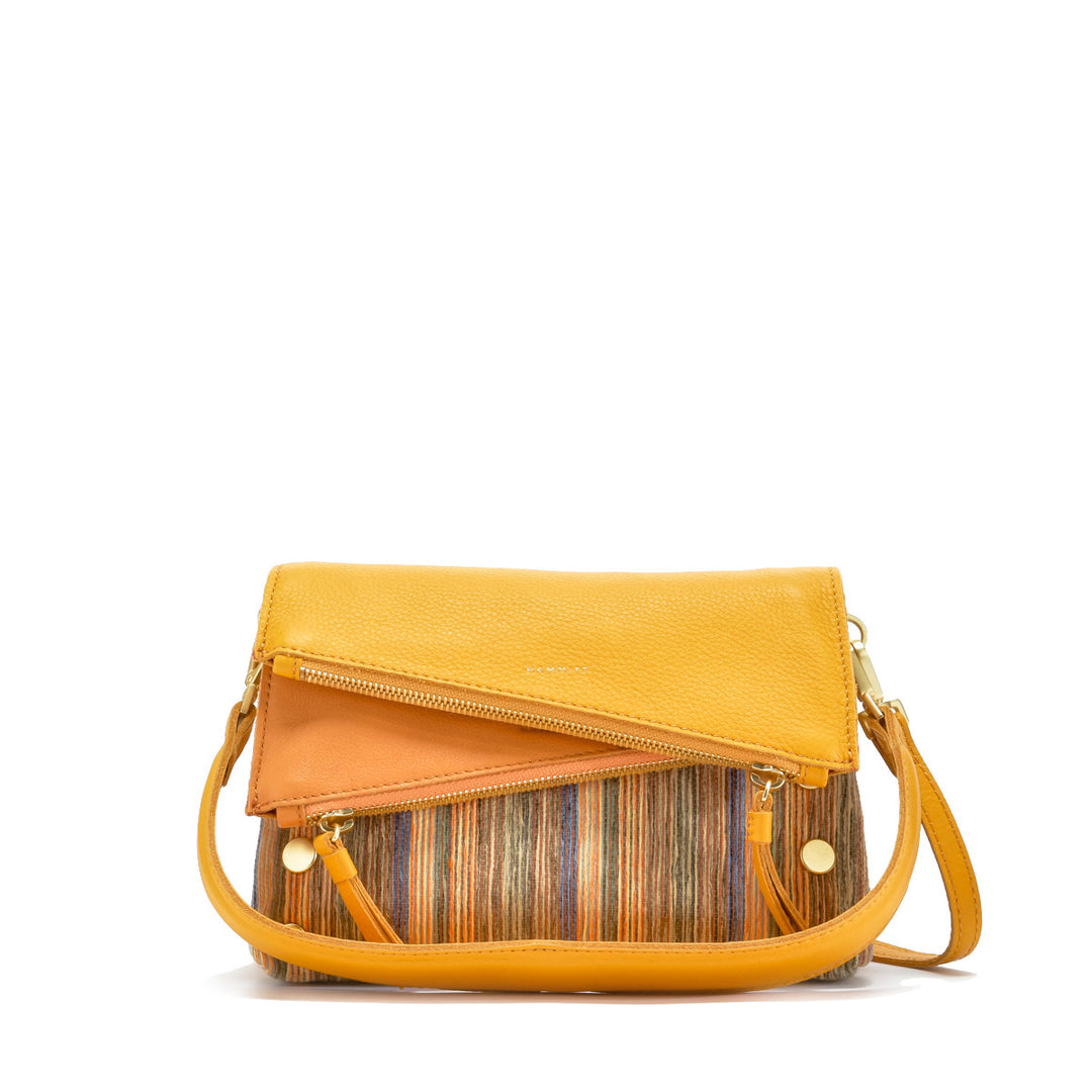 DILLION SML PURSE IN TANGERINE - GOLD - Kingfisher Road - Online Boutique