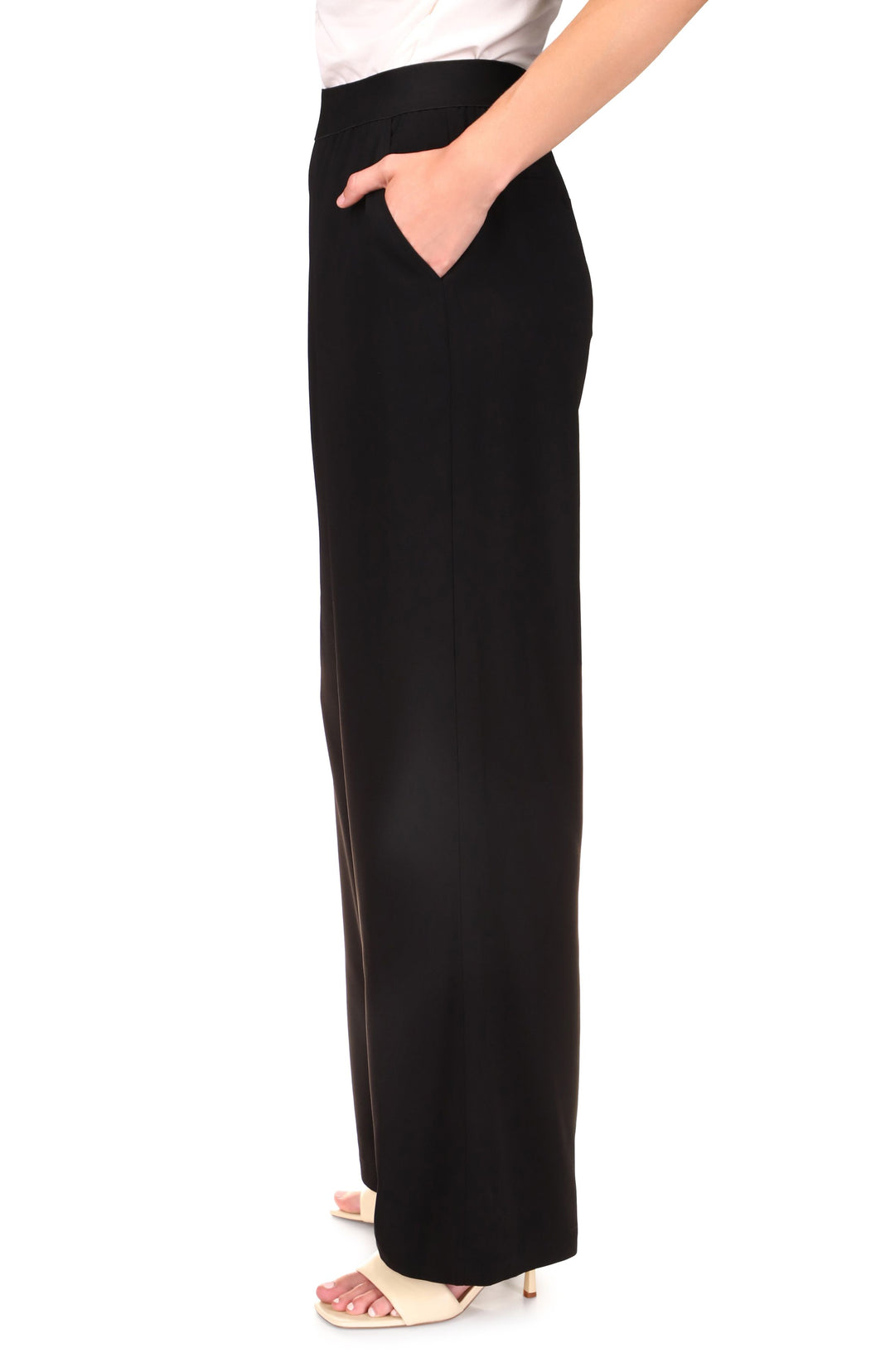 BLACK JUNO WIDE LEG PANT - Kingfisher Road - Online Boutique