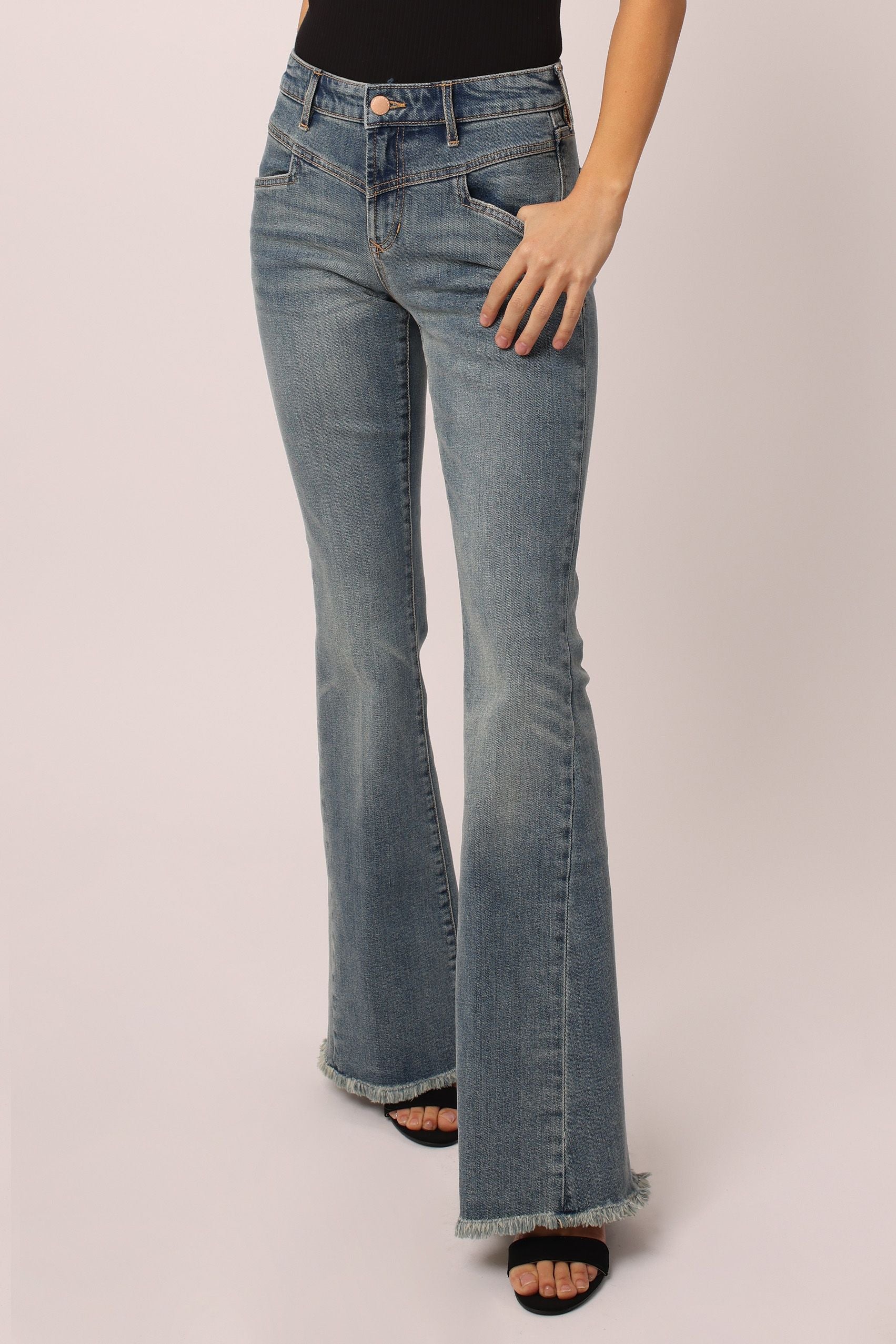 ROSA FLARE PANTS HI-RISE - STOKES CANYON – Kingfisher Road