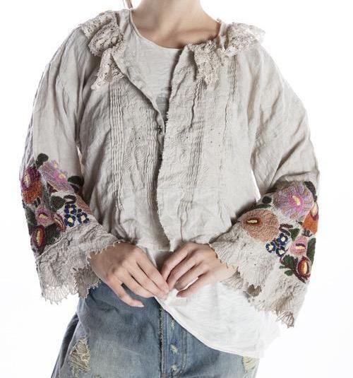 ANA LUCIA CROPPED LAYERING BLOUSE - Kingfisher Road - Online Boutique