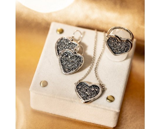 Guided By Heart Necklace - Kingfisher Road - Online Boutique