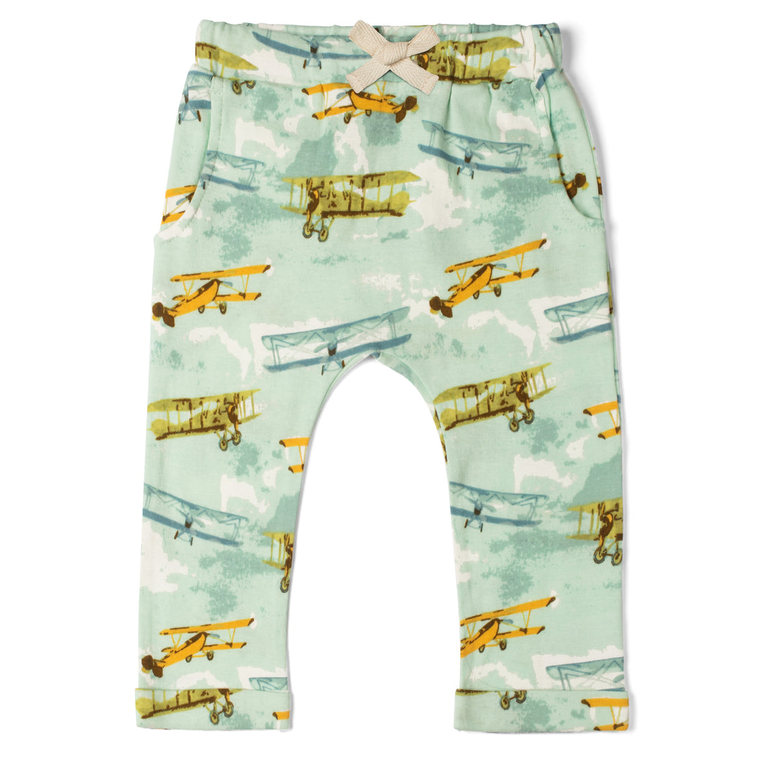 VINTAGE PLANES ORGANIC JOGGER - Kingfisher Road - Online Boutique