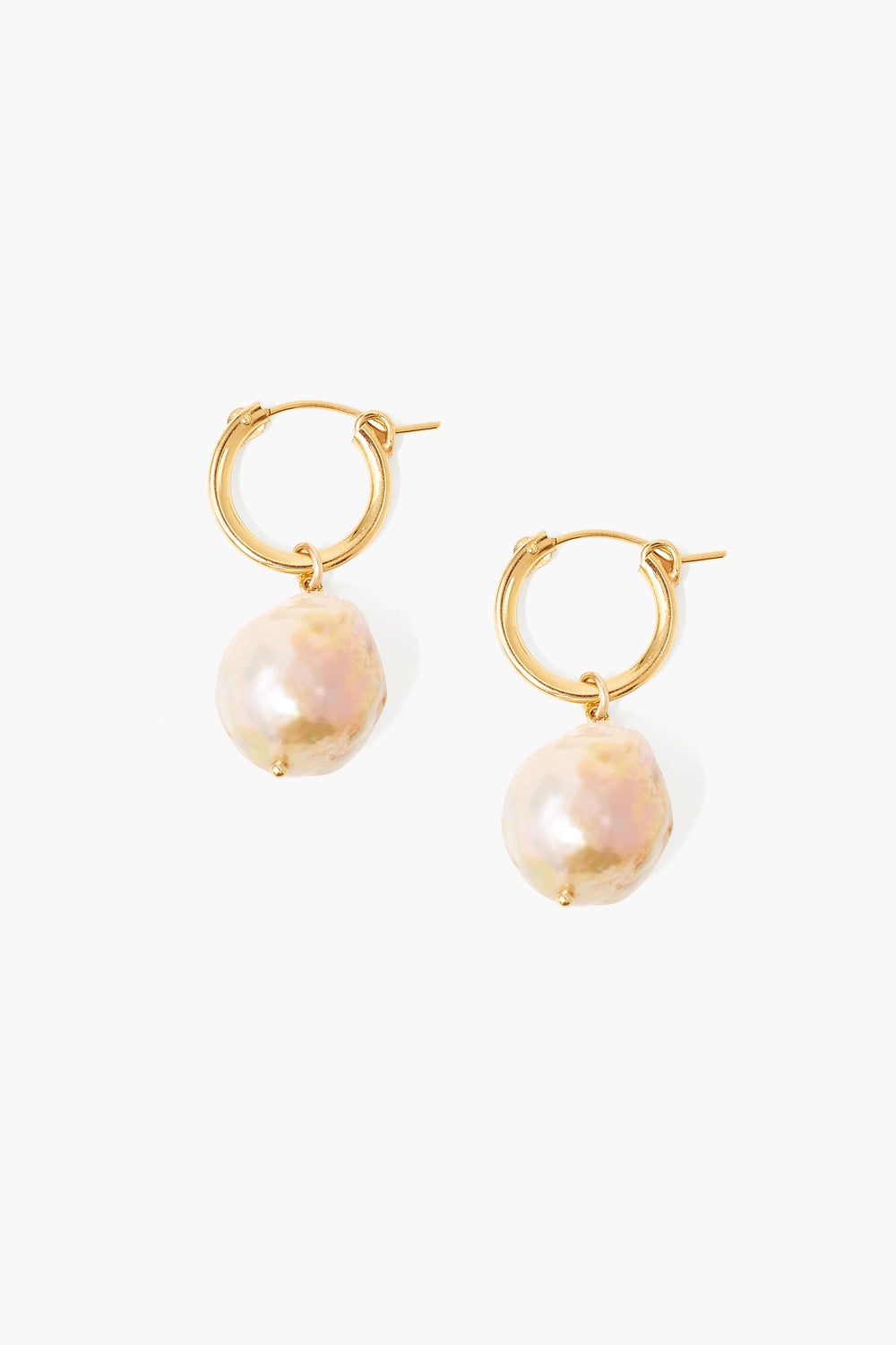 AKOYA PINK PEARL HOOP - Kingfisher Road - Online Boutique