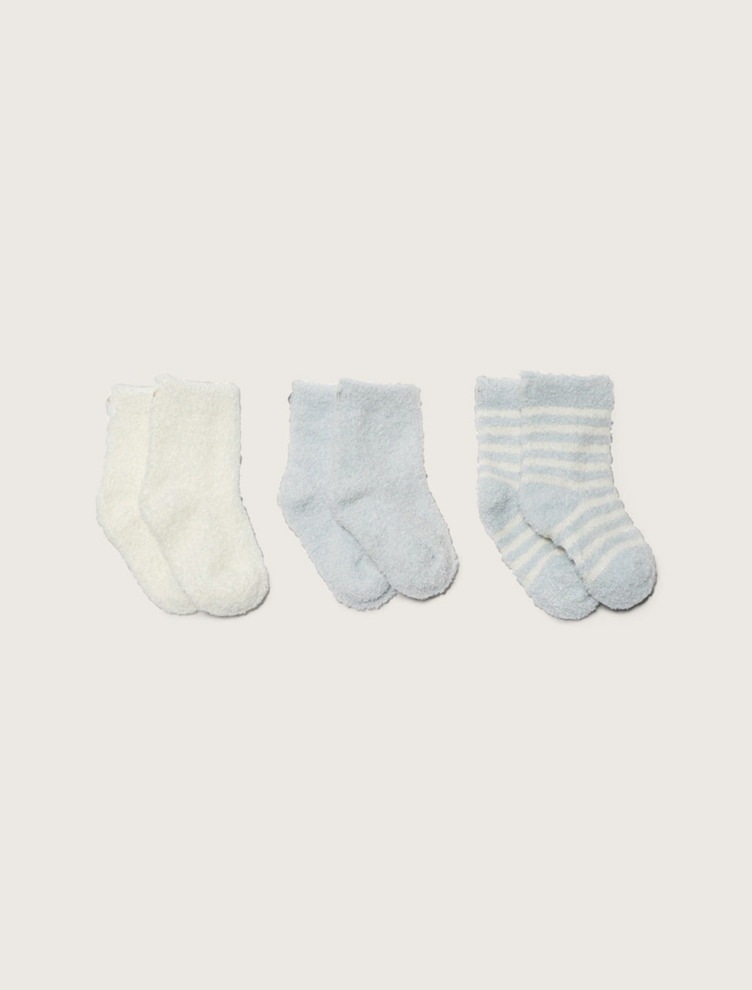 COZY CHIC INFANT SOCKS-BLUE/PEARL - Kingfisher Road - Online Boutique