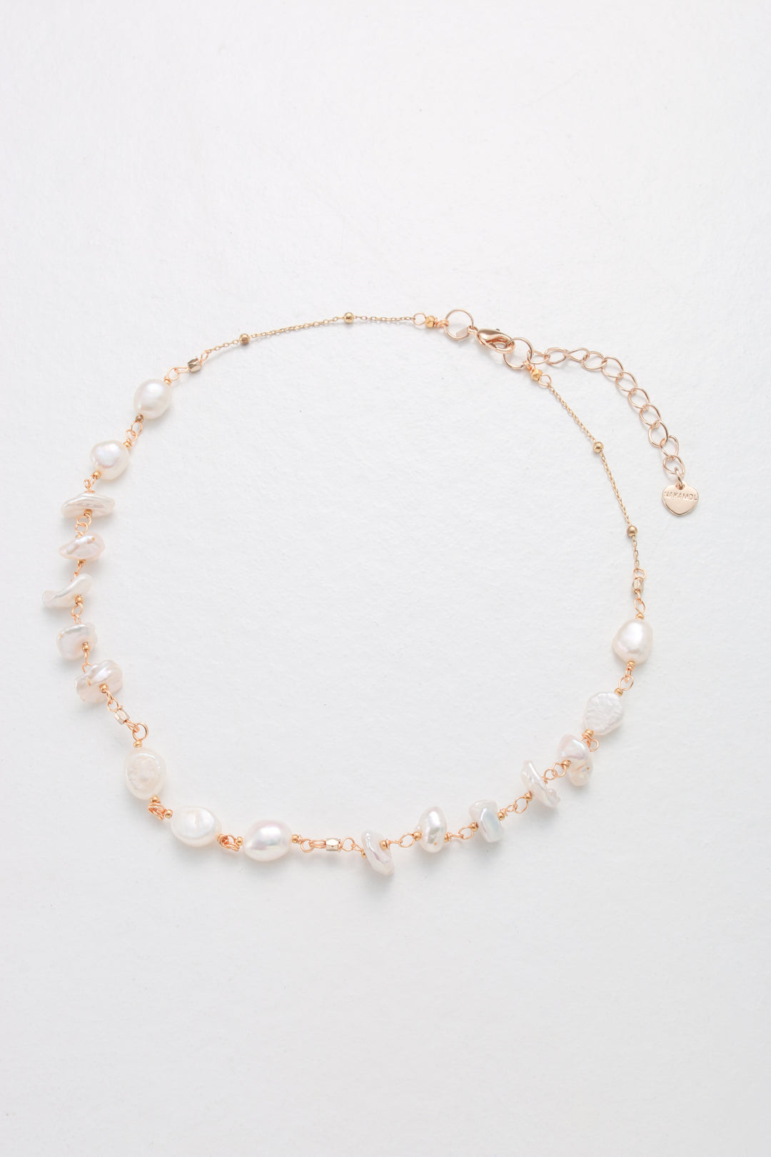 SHORT PEARL CHAIN NECKLACE - Kingfisher Road - Online Boutique