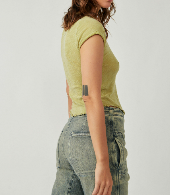 BE MY BABY TEE-PALM LEAF - Kingfisher Road - Online Boutique