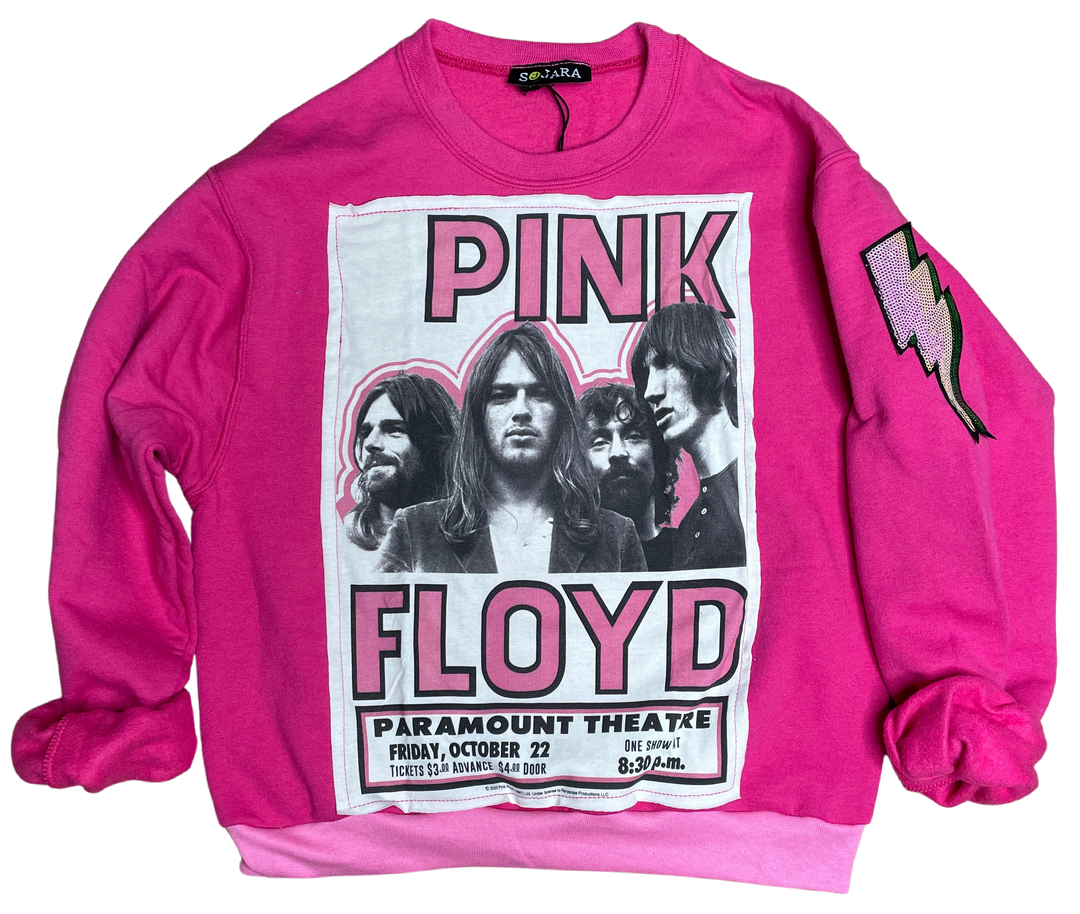 PINK FLOYD PINK PULLOVER - Kingfisher Road - Online Boutique