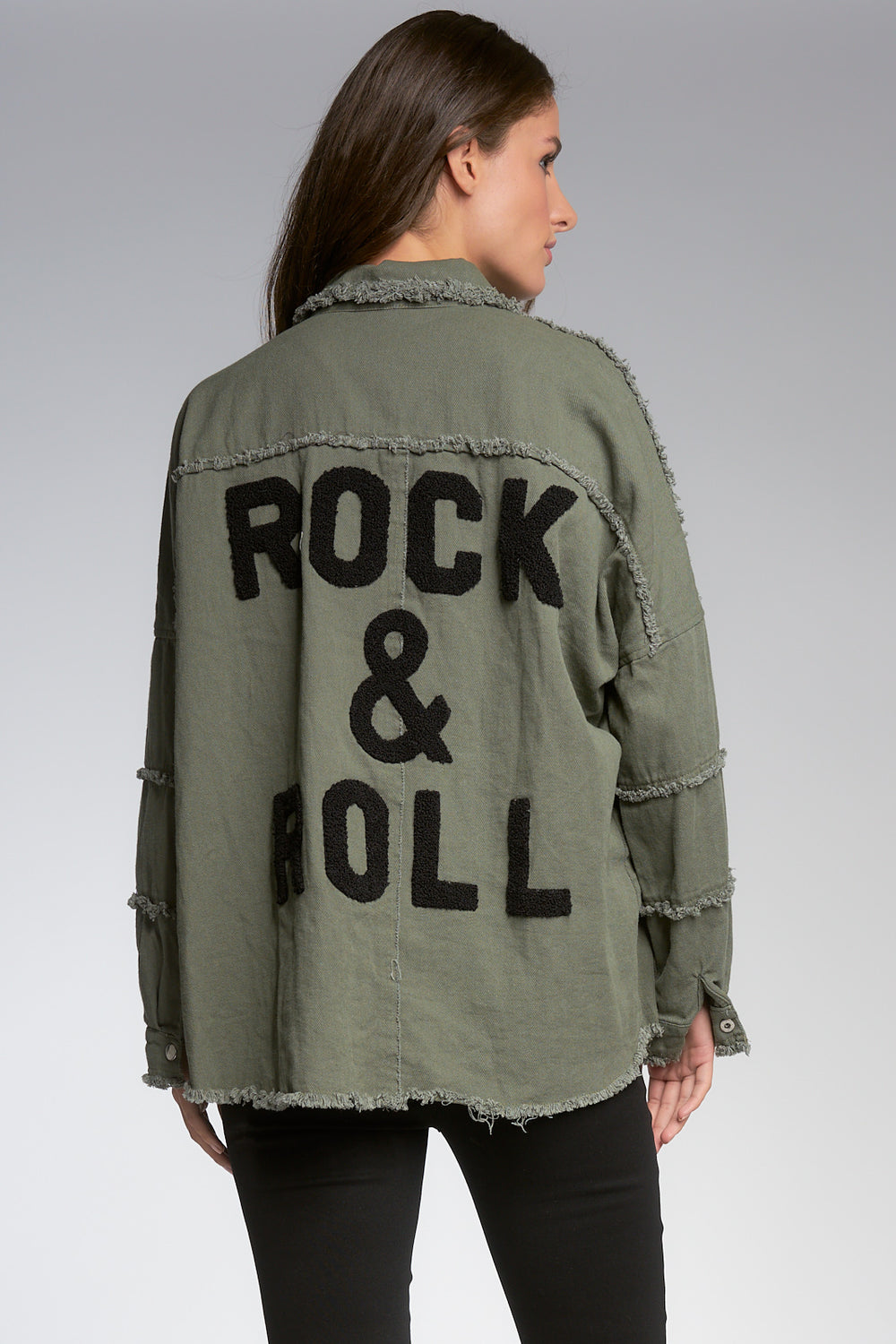 DISTRESSED JACKET - Kingfisher Road - Online Boutique