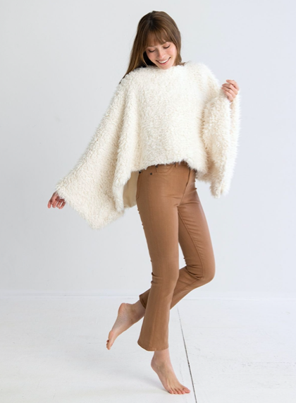 SHERPA PONCHO - Kingfisher Road - Online Boutique