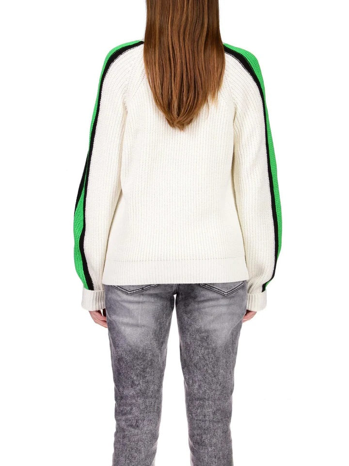 ELECTRIC CREME MULTI SUMMIT SWEATER - Kingfisher Road - Online Boutique
