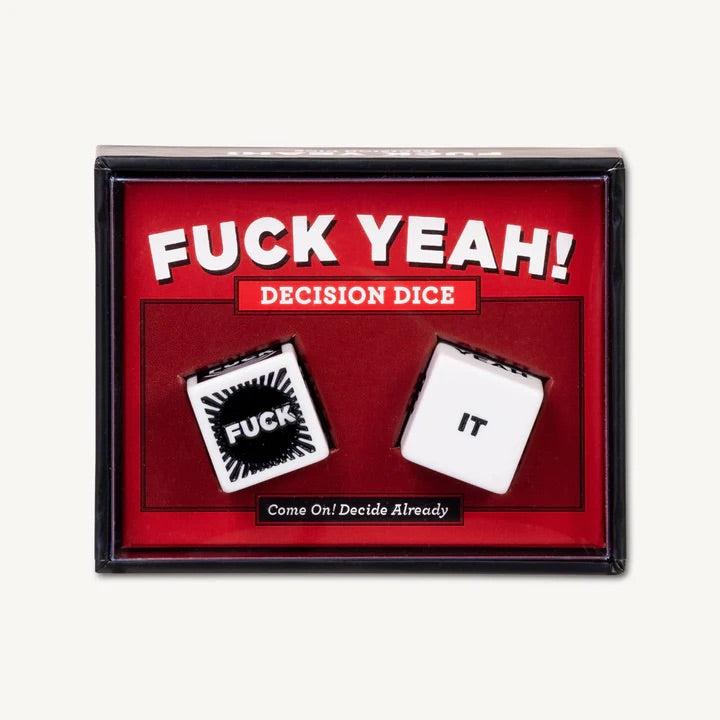 F*CK YEAH! DECISION DICE - Kingfisher Road - Online Boutique